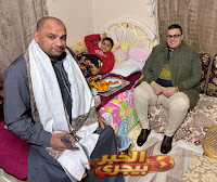 زيارة إنسانية للاطمئنان على مالك شريف بعد خروجه من المستشفى